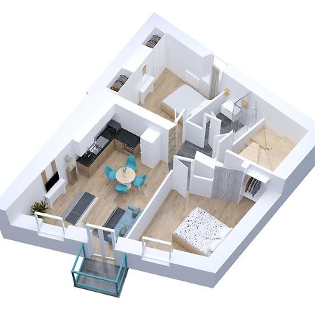 L'Emeraude - 1 A 4P - Wifi Fibre - Parking Gratuit 蓬丹 外观 照片